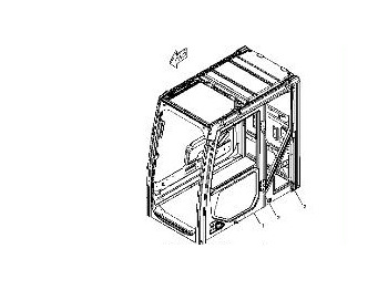 Porta e peças CATERPILLAR