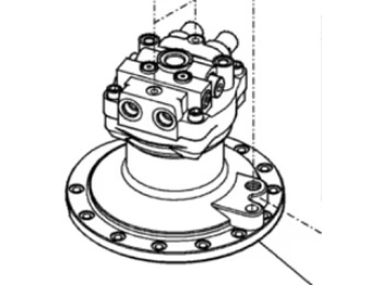 Motor de giro NEW HOLLAND