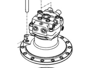 Motor de giro NEW HOLLAND