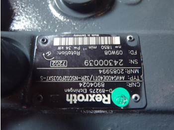 Bomba hidráulica por Máquina de construção novo Rexroth A4VG40DE4DT1/32R-NSC02F003SXT-S -: foto 3