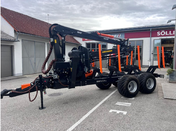 Reboque florestal novo BMF BMF 10T2 mit BMF 850 HP Kran: foto 5