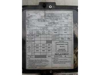 Semi-reboque frigorífico Chereau 2015 Vector 1950MT – JST102: foto 4