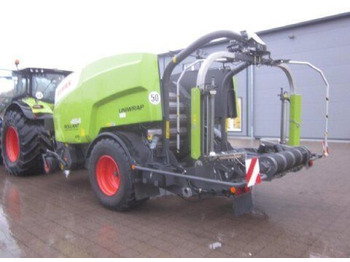Enfardadeira de fardos quadrados CLAAS rollant 454 rc pro uniwrap, pressen-wickler-komb: foto 4