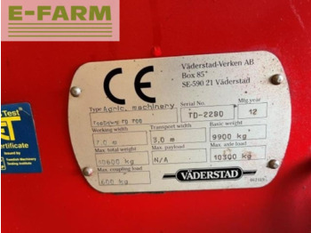 Cultivador Väderstad topdown td700: foto 4 Cultivador Väderstad topdown td700: foto 4