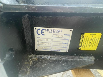 Martelo hidráulico novo Mustang HM100 Hydraulikhammer: foto 5