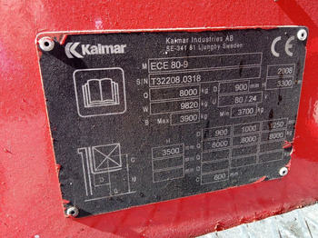 Empilhadeira elétrica Kalmar ECE80-9: foto 5