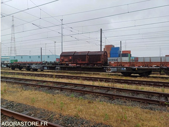 Máquina de outro Wagon plat intermodal type Sggnss – modèle 6432B0-4, 72 pieds - 2004 (ref 1561): foto 3