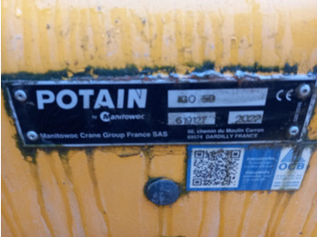Grua automontante Potain IGO 50: foto 4