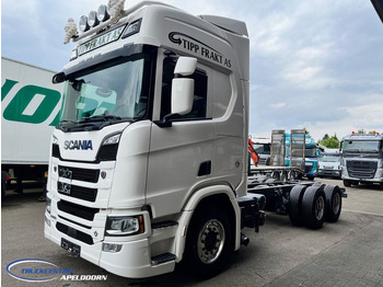 Camião chassi Scania R650 V8 NGS 6x4, Standclima, PTO, Retarder: foto 3