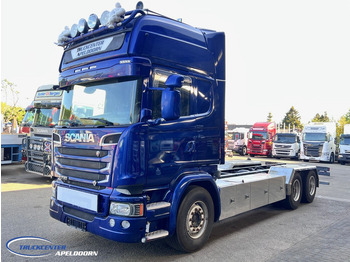 Camião chassi Scania R730 V8 6x4, Retarder, Clutch! Pto, Topline: foto 3