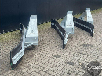 Lâmina Rubberschuif trekker en lepelbevestiging: foto 2