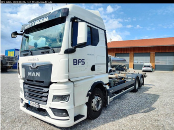 Camião transportador de contêineres/ Caixa móvel MAN TGX