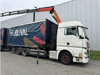 Camião grua MAN TGX 26.480 6X2 - EURO 6 + PALFINGER PK20002 + REMOTE + LIFTING AXLE: foto 2