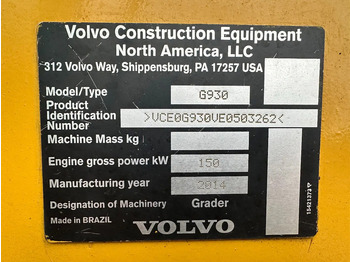 Motoniveladora Volvo G 930: foto 5