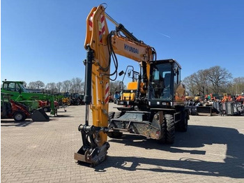 Escavadeira de rodas Hyundai HW 210: foto 3