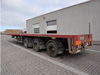 Semi-reboque plataforma/ Caixa aberta Broshuis Extendable/ausziehbarer auflieger/udtrækkelig: foto 4