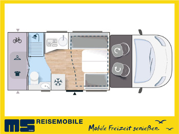 Autocaravana perfilada Chausson 650 FIRST LINE /-2025-/ARCTIC-PAKET/XXL- HUBBETT: foto 2