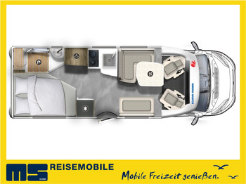Autocaravana perfilada EURA MOBIL