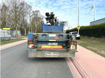 Semi-reboque plataforma/ Caixa aberta EKW RO-3QT3AHG KRAAN KENNIS 16000: foto 4