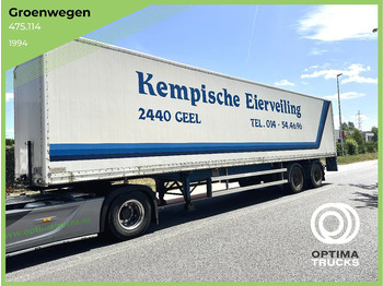 Semi-reboque furgão GROENEWEGEN