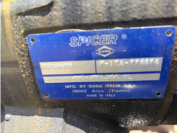 Escavadeira DANA ITALIA S.R.L SPICER / DANA - PLANETARY STEERING AXLE: foto 2