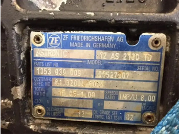 Caixas de velocidade e peças MAN