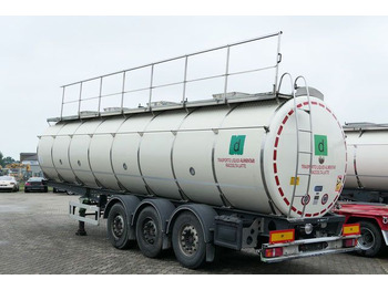 Semirreboque tanque para transporte de leite Berger SAPL 24 SATA, Isoliert, 32m³, 4 Kammern, SAF: foto 4