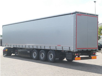 Semi-reboque de lona Kögel SN 24, Edscha, Palettenkasten, Luft-Lift, BPW: foto 4