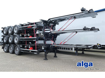 Semi-reboque transportador de contêineres/ Caixa móvel KRONE