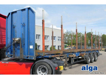 Semi-reboque transporte de madeira SCHWARZMÜLLER