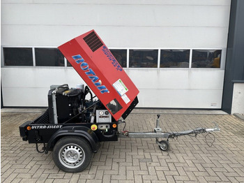 Compressor de ar Rotair MDVN 22 K Kubota 2000 L / min 6.5 Bar Mobiele Diesel Compressor as New !: foto 3