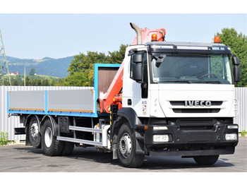 Camião grua Iveco Stralis 310 PRITSCHE 7,05m +KRAN +FUNK Iveco Stralis 310 PRITSCHE 7,05m +KRAN +FUNK: foto 3