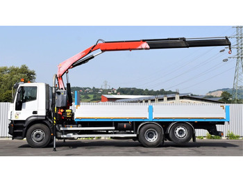 Camião grua Iveco Stralis 310 PRITSCHE 7,05m +KRAN +FUNK Iveco Stralis 310 PRITSCHE 7,05m +KRAN +FUNK: foto 5