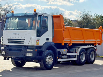 Camião basculante, Camião grua Iveco TRAKKER 380 * Kipper 5,25 m + BORDMATIC / 6x4: foto 5