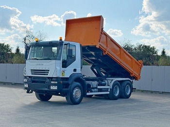 Camião basculante, Camião grua Iveco TRAKKER 380 * Kipper 5,25 m + BORDMATIC / 6x4: foto 2