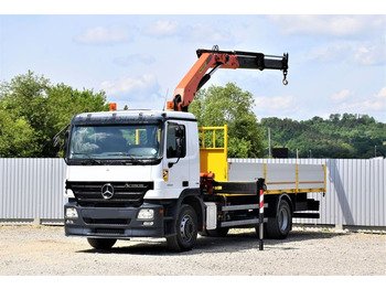 Camião grua Mercedes-Benz ACTROS 1832 PRITSCHE 6,70m * PK 15500*TOPZUSTAND: foto 2