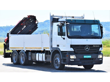Camião grua, Camião de caixa aberta/ Plataforma Mercedes-Benz ACTROS 2641 * PK 29002 +JIB PJ060/FUNK* 6x4: foto 3
