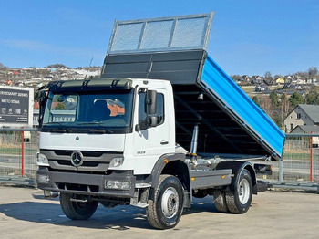 Camião basculante, Camião grua novo Mercedes-Benz AXOR 1629 * KIPPER 4,80 m * 4x4 * TOPZUSTAND: foto 2