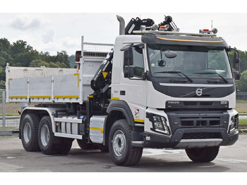 Camião grua Volvo FMX 460 Kipper 5,40m *ATLAS 172.3E/FUNK *6x4: foto 3