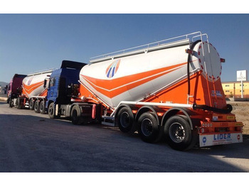 Semirreboque tanque para transporte de cemento novo LIDER 2025  MODEL NEW CEMENT TANKER: foto 3
