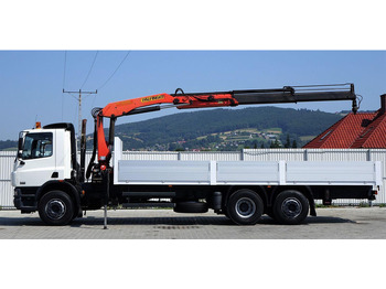 Camião de caixa aberta/ Plataforma, Camião grua DAF CF 75.310: foto 3