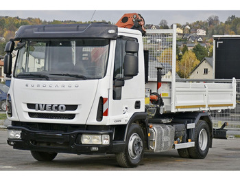 Camião basculante, Camião grua Iveco EUROCARGO 100E19 * TOPZUSTAND: foto 4 Camião basculante, Camião grua Iveco EUROCARGO 100E19 * TOPZUSTAND: foto 4
