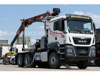 Leasing de MAN TGS 33.500 - Timper truck+crane MAN TGS 33.500 - Timper truck+crane: foto 2
