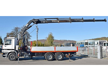 Camião de caixa aberta/ Plataforma, Camião grua Mercedes-Benz ACTROS 2635 Pritsche: foto 5