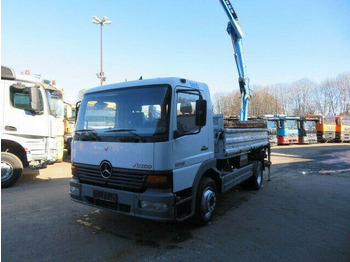 Camião basculante, Camião grua Mercedes-Benz ATEGO 1218: foto 2