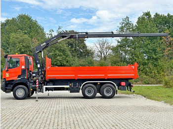 Camião basculante, Camião grua Renault K 380 * HIAB 144 BS - 3 HIDUO + FUNK * 6x4 * TOP: foto 5