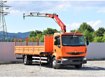 Camião de caixa aberta/ Plataforma RENAULT Midlum 220