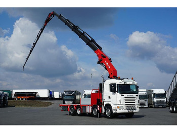 Camião de caixa aberta/ Plataforma SCANIA G 480