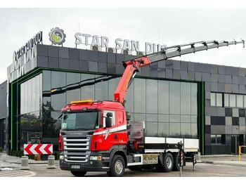 Camião de caixa aberta/ Plataforma SCANIA R 500