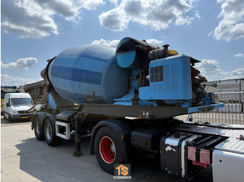 Semi-reboque betoneira MOL - MIXER - 10M3 - OWN ENGINE - BELGIUM TOP: foto 3